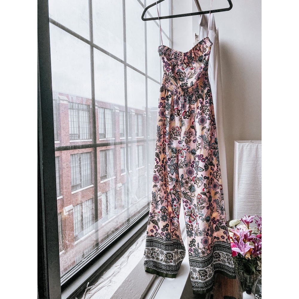 Strapless jumpsuit